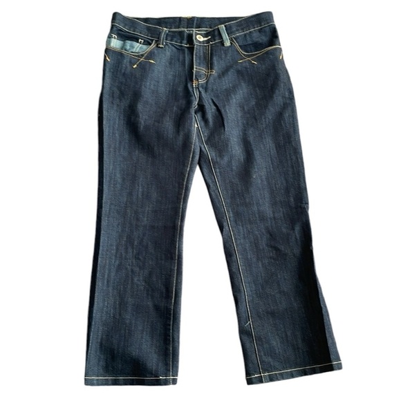 Attitude Jeans Wear Skater Cropped Jeans - Picture 1 of 7